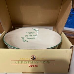 Spode Christmas Tree Spode Bowl. New